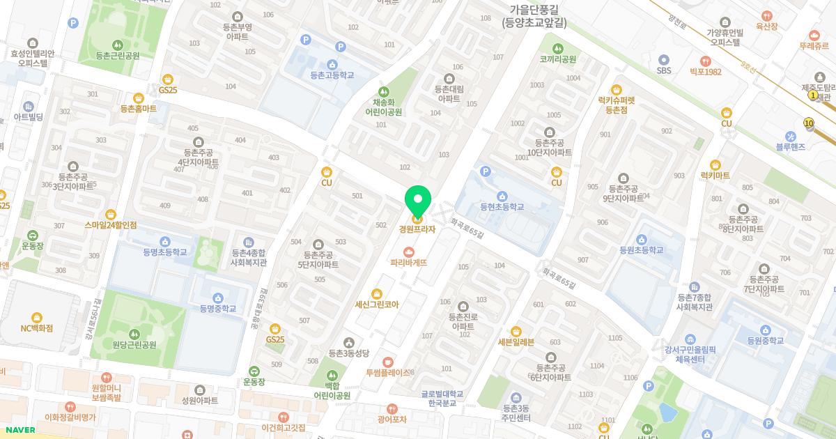 튼튼우리한의원 위치