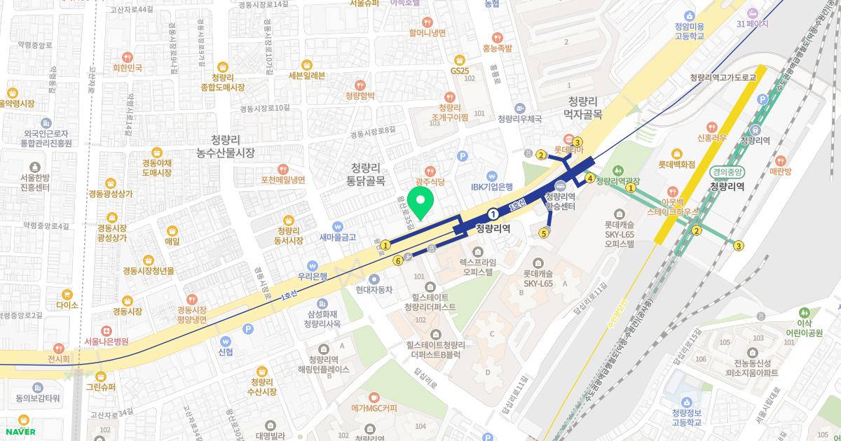 경희팔팔한의원 위치