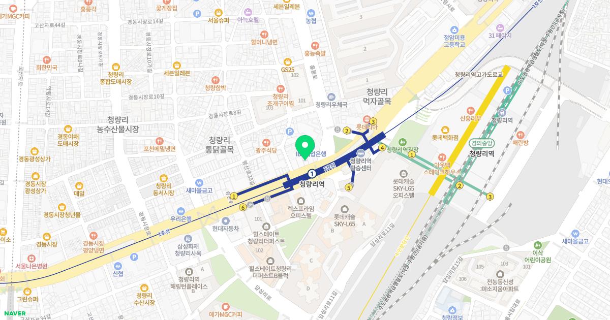 푸른봄한의원 위치