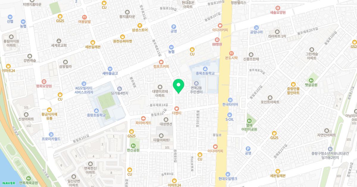 친절한홍한의원 위치