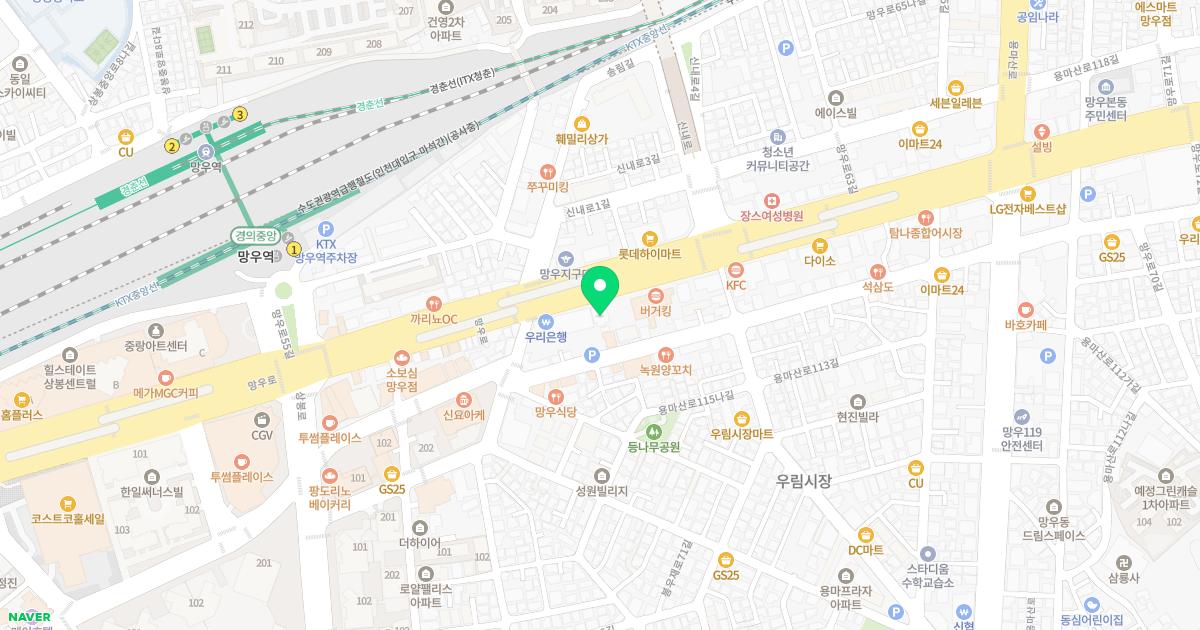 우림경희한의원 위치