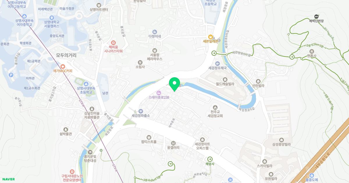 세검정한의원 위치