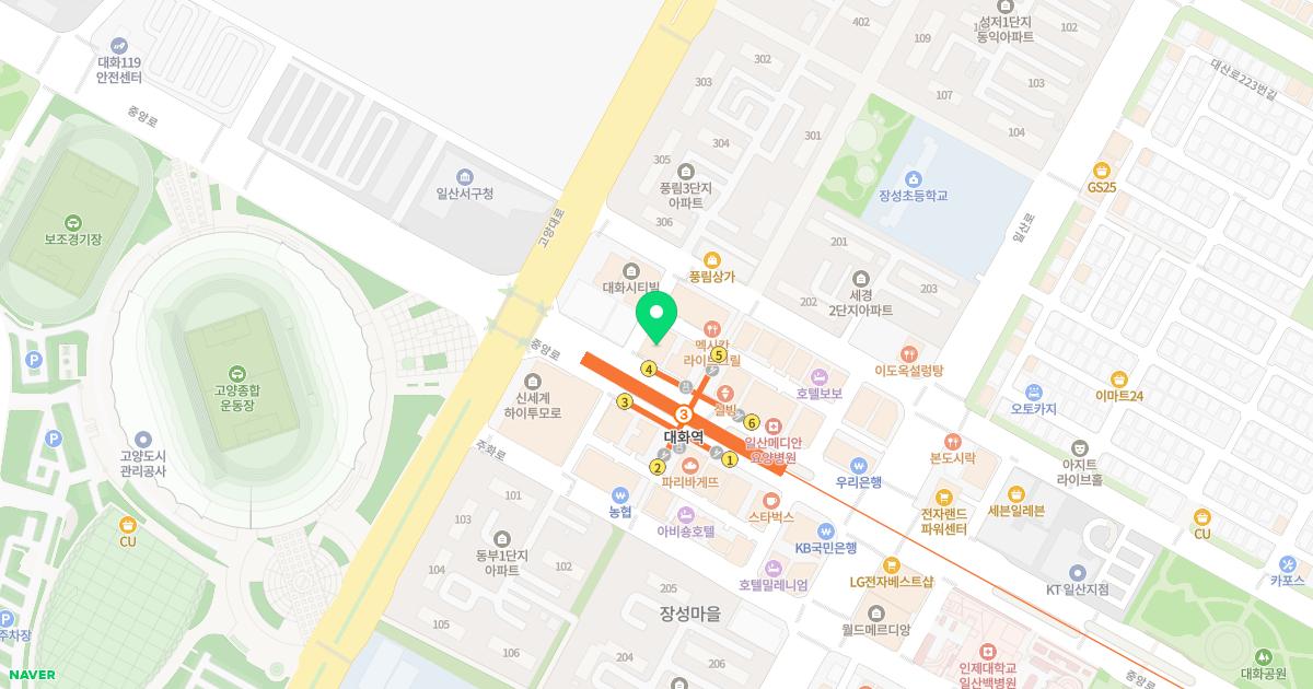 문지홍한의원 위치