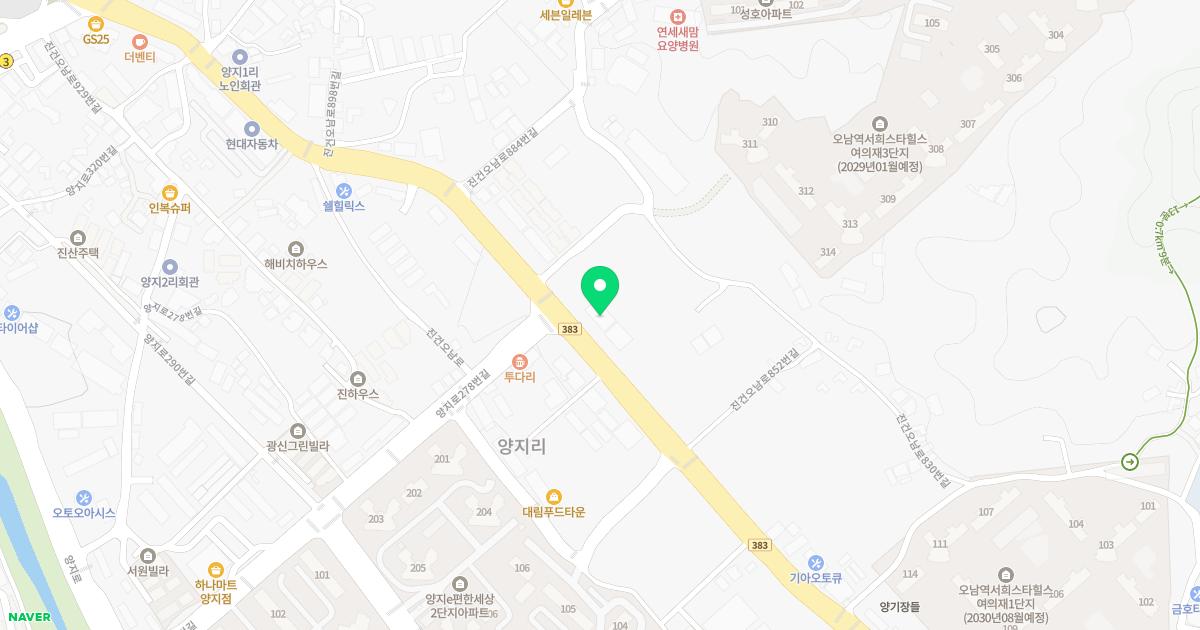 100세행복한의원 위치