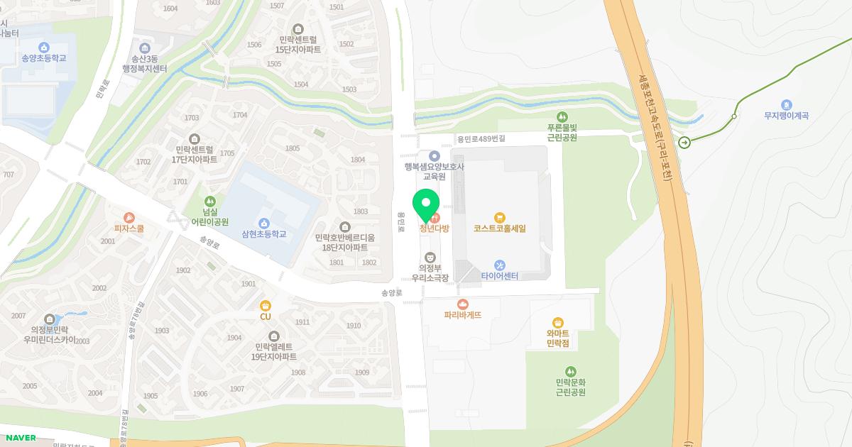 블레씽한의원 위치