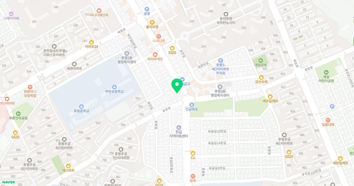 대추나무한의원 위치