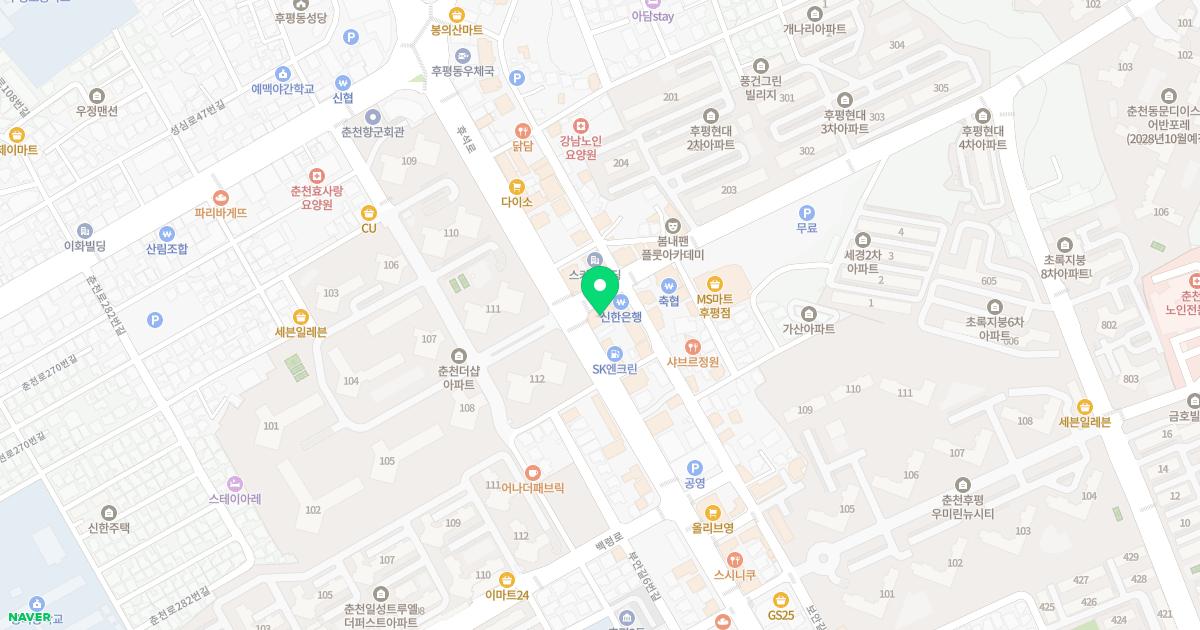 혜명한의원 위치