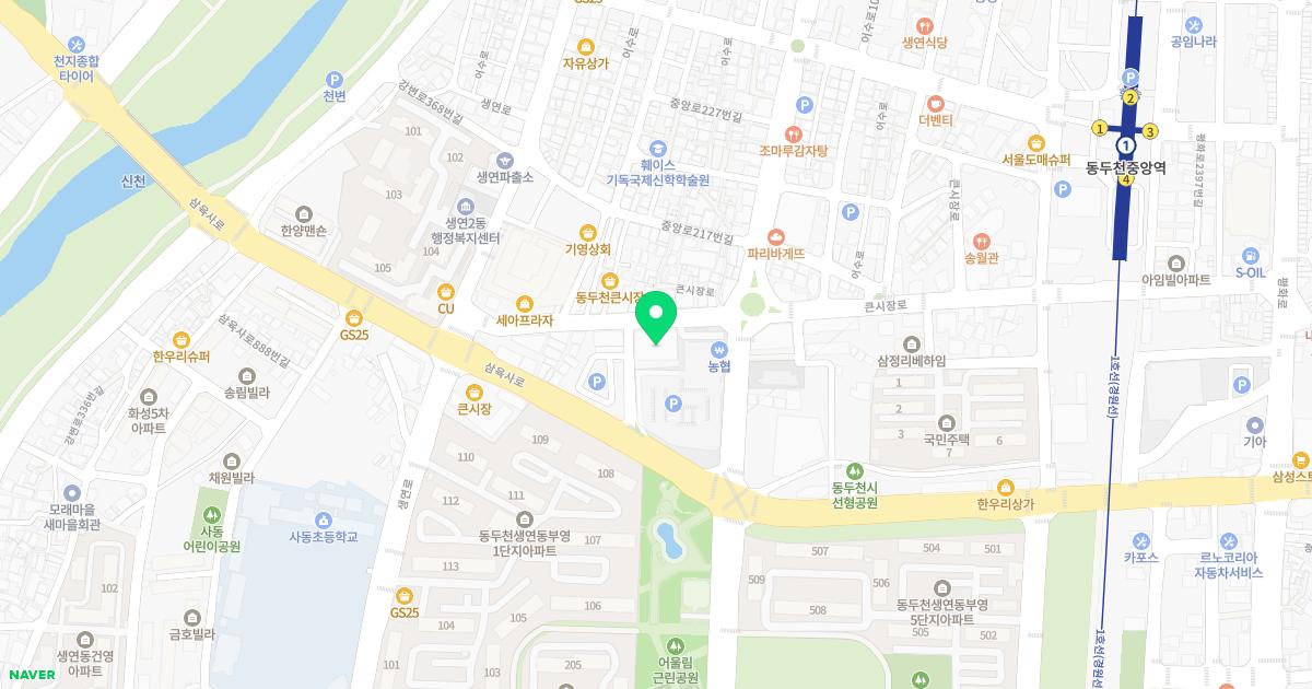 경희푸른솔한의원 위치